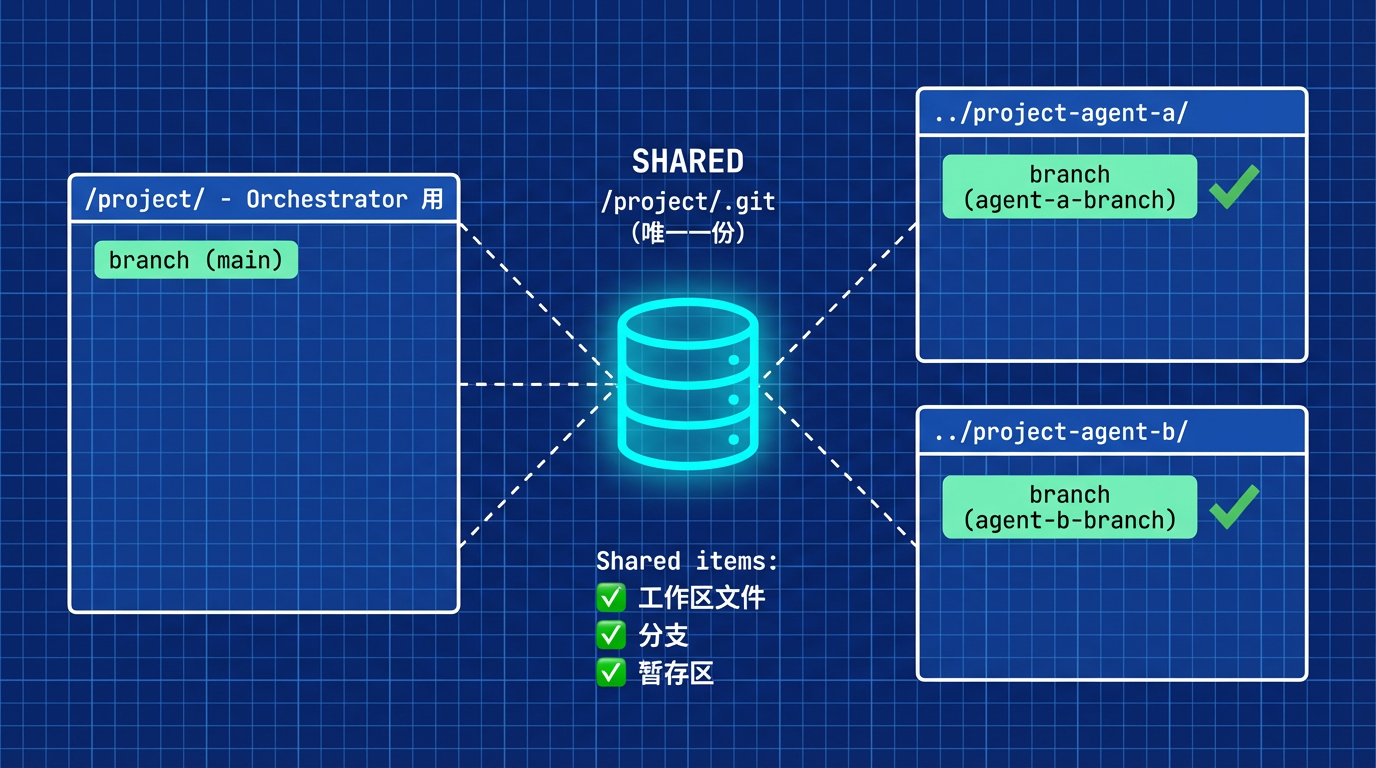 Is Multi-Agent Worktree Just Git Worktree?